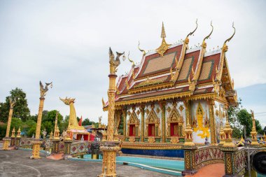 Wat Hong Sung, Tayland 'ın Uttaradit iline bağlı Uttaradit şehrinin yakınlarında. Tayland, Uttaradit, 27 Kasım 2024.