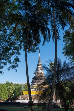 Wat Phra Fang, Tayland 'ın Uttaradit ilindeki Uttaradit şehrinin yakınlarında. Tayland, Uttaradit, 28 Kasım 2024.