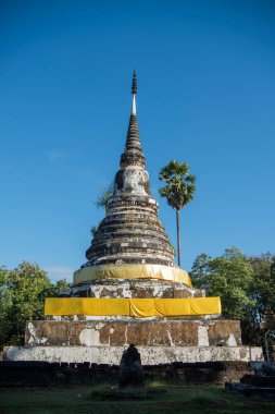 Wat Phra Fang, Tayland 'ın Uttaradit ilindeki Uttaradit şehrinin yakınlarında. Tayland, Uttaradit, 28 Kasım 2024.