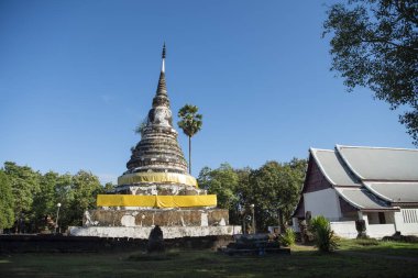 Wat Phra Fang, Tayland 'ın Uttaradit ilindeki Uttaradit şehrinin yakınlarında. Tayland, Uttaradit, 28 Kasım 2024.