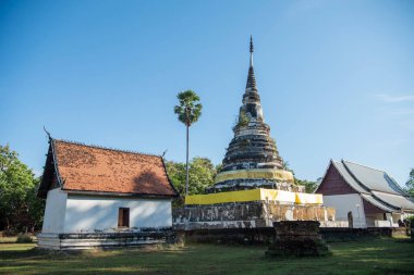 Wat Phra Fang, Tayland 'ın Uttaradit ilindeki Uttaradit şehrinin yakınlarında. Tayland, Uttaradit, 28 Kasım 2024.