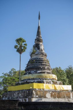 Wat Phra Fang, Tayland 'ın Uttaradit ilindeki Uttaradit şehrinin yakınlarında. Tayland, Uttaradit, 28 Kasım 2024.