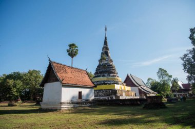 Wat Phra Fang, Tayland 'ın Uttaradit ilindeki Uttaradit şehrinin yakınlarında. Tayland, Uttaradit, 28 Kasım 2024.