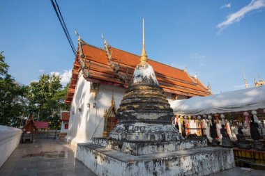 Wat Phra Thaen Sila Tayland 'ın Uttaradit şehrinin yakınlarında. Tayland, Uttaradit, 26 Kasım 2024.
