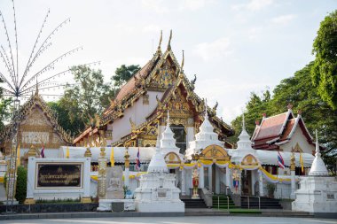 Wat Phra Thaen Sila Tayland 'ın Uttaradit şehrinin yakınlarında. Tayland, Uttaradit, 26 Kasım 2024.