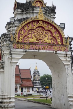 Tayland, Nan: 22 Kasım 2024 - Kuzey Tayland 'da Nan ili yakınlarındaki Wat Bun Yuen.  