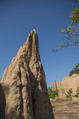 Tayland, Nan: 22 Kasım 2024 - Kuzey Tayland 'ın Nan ilindeki Sao Din Na Noi Milli Parkı.
