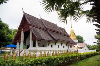 Tayland, Pua: 18 Kasım 2024 - Wat Phra that Beng Sakat Kuzey Tayland 'ın Nan ilindeki Pua kasabasında.