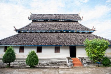 Tayland, Pua: 18 Kasım 2024 - Wat Ban Ton Laeng Kuzey Tayland 'ın Nan ilindeki Pua kasabasında.