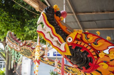 Tayland, Nan: 15 Kasım 2024 - Nan şehrindeki Wat Muanglen Kuzey Tayland.  