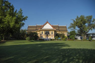 Tayland, Nan: 16 Kasım 2024 - Kuzey Tayland 'ın Nan ilindeki Nan Ulusal Müzesi. 