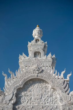 Tayland, Nan: 12 Kasım 2024 - Nan şehrindeki Wat Ming Mueang Kuzey Tayland.  