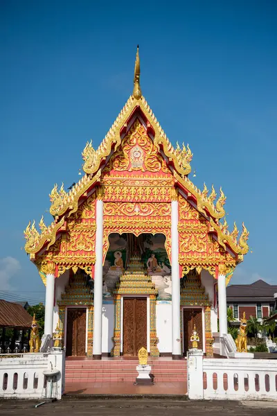 Tayland, Nan: 15 Kasım 2024 - Nan şehrindeki Wat Muanglen Kuzey Tayland.  