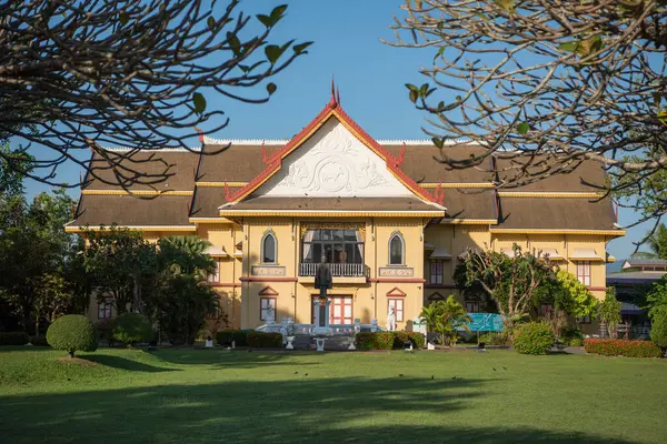 Tayland, Nan: 16 Kasım 2024 - Kuzey Tayland 'ın Nan ilindeki Nan Ulusal Müzesi. 