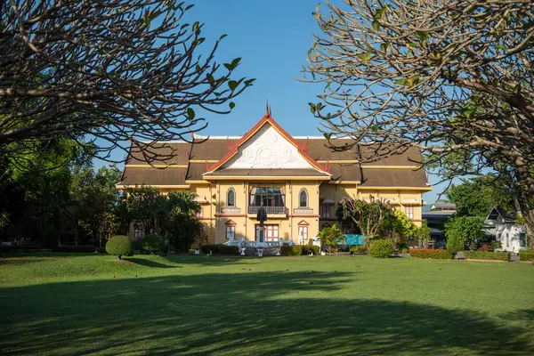 Tayland, Nan: 16 Kasım 2024 - Kuzey Tayland 'ın Nan ilindeki Nan Ulusal Müzesi. 