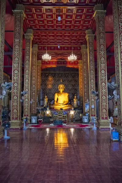  Tayland, Nan: 21 Kasım 2024 - Wat Suan Tan ve Chedi Kuzey Tayland 'da Nan şehrinde. 