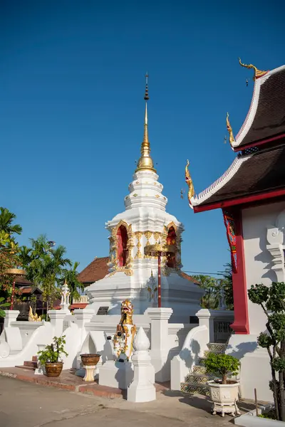 Tayland, Nan: 17 Kasım 2024 - Kuzey Tayland 'ın Nan ilindeki Wat Suan Hom' da Rood.  