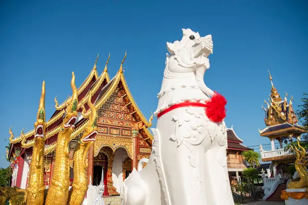 Tayland, Nan: 17 Kasım 2024 - Kuzey Tayland 'ın Nan ilindeki Wat Suan Hom' da Rood.  