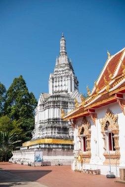 Tayland, Nan, Kasım, 13, 2024 - Wat Suan Tan Kuzey Tayland 'da Nan şehrinde.