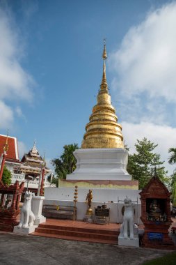 Tayland, Nan: 14 Kasım 2024 - Wat Kukham Kuzey Tayland 'daki Nan şehrinde.  