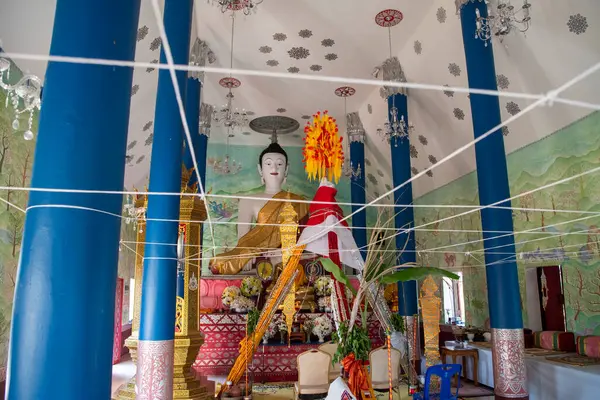 Tayland, Nan: 13 Kasım 2024 - Nan şehrinde Wat Phuang Payom, Kuzey Tayland.  