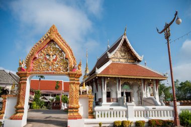 Tayland, Nan: 14 Kasım 2024 - Wat Kukham Kuzey Tayland 'daki Nan şehrinde.  