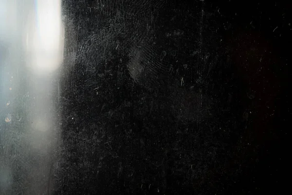 Texture Scratches Dust Black Background Light Leak — Photo