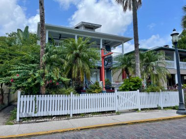 St. Augustine, FL USA - July 14, 2021:  Old Inns in the historic area of St. Augustine, Florida one of the oldest cities in the US.