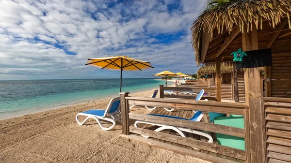 Bahamy Grudnia 2021 Plaża Coco Cay Która Jest Royal Caribbean — Zdjęcie stockowe