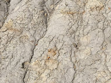 Kuzey Dakota 'daki Theodore Roosevelt Ulusal Parkı' ndaki Çorak Topraklar tepeleri ve dağları.