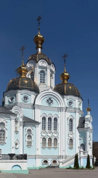 Ucrânia Kharkiv Abril 2021 Igreja Santo Hieromártir Alexandre Arcebispo Kharkov — Fotografia de Stock