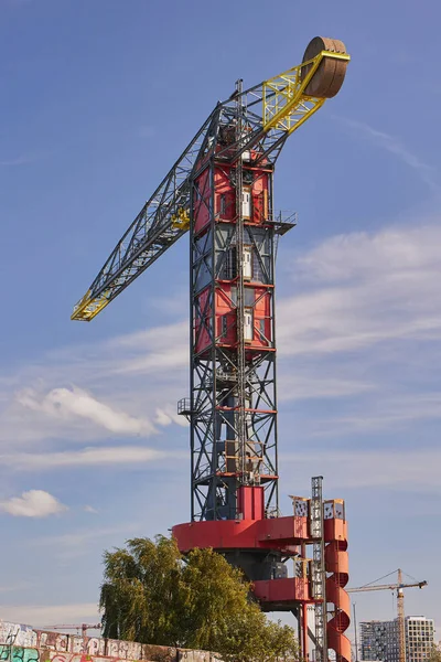 Crane Amsterdam Bir Otele Dönüştürülmüş — Stok fotoğraf
