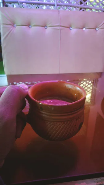 Chai Indien Dans Des Tasses — Photo