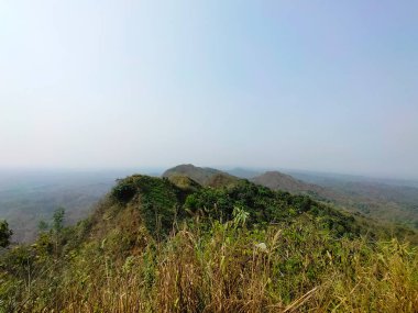 Sitakunda 'nın dağ manzarası. Dramatik ve en iyi dağ manzarası. Konum sitakunda, chittagong, Bangladeş. Güzellik dünyası.