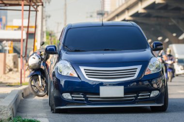 Araba kazasından kaza yol bekle Sigorta Bangkok Road bir şehir olarak: hasar, kaza trafik Tayland büyük bir sorun vardır.