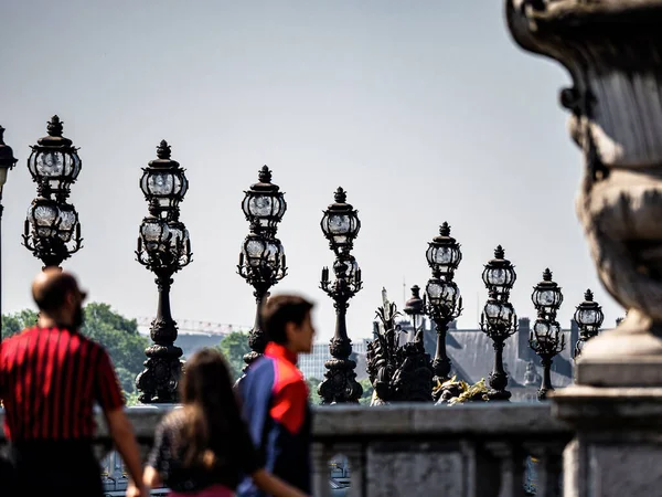 Класна Красива Романтична Вулиця Парижа Велична Архітектура Франція — стокове фото