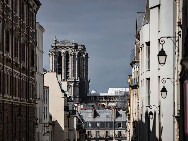 浪漫的巴黎街道 宏伟的建筑 — 图库照片