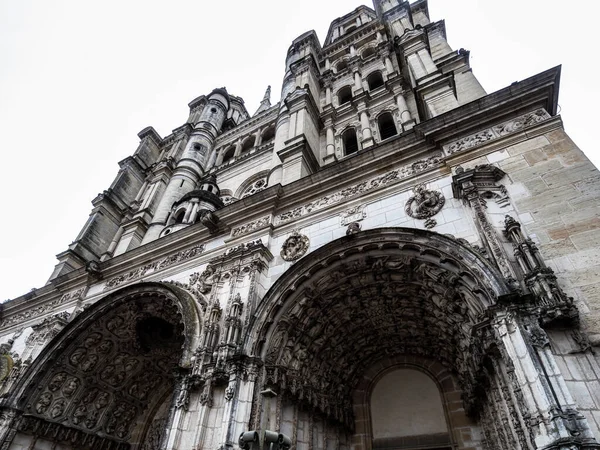 Středověké Město Dijon Hlavní Město Burgundska Útulné Roztomilé Centrum Starého — Stock fotografie