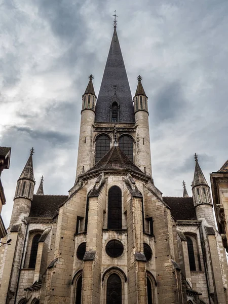 Medeltida Staden Dijon Huvudstad Bourgogne Mysigt Gulligt Centrum Gamla Stan — Stockfoto