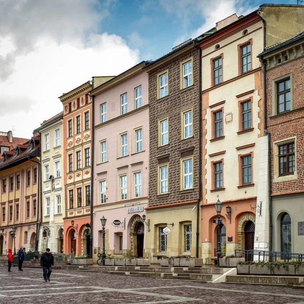 Maisons Anciennes Cracovie Rynek Mai — Photo