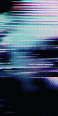 Arıza TV Ekranı: Sinyal parazitli dijital arkaplan. Duvar kağıdı için modern ve yaratıcı bir dekorasyon. Arkaplan Tasarım Şablonu.