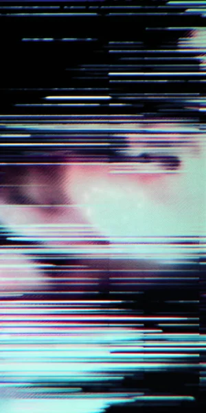 Arıza TV Ekranı: Sinyal parazitli dijital arkaplan. Duvar kağıdı için modern ve yaratıcı bir dekorasyon. Arkaplan Tasarım Şablonu.