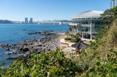 19 Ekim 2022 'de APEC Zirvesi' nin yapıldığı Busan Güney Kore 'deki Nurimaru APEC Evi