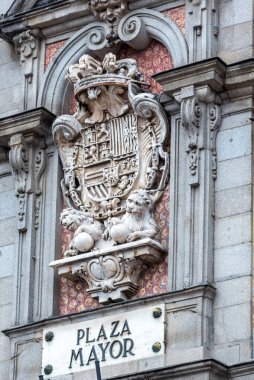 4 Aralık 2022 'de İspanya' nın merkezindeki Plaza Belediye Başkanı eski meydanı