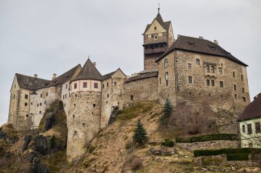 Madalyon Kalesi, Çek Cumhuriyeti 'nin Karlovy Vary bölgesinde 12. yüzyıldan kalma gotik bir kale.