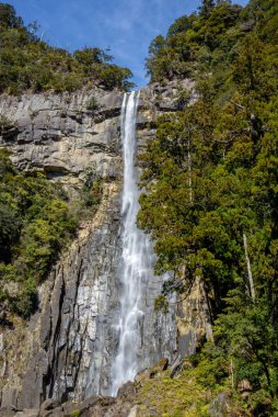 Nachi Falls Nachi no Taki in Nachikatsuura, Wakayama Eyaleti Kumano Kodo 'daki en uzun ikinci Japon şelalesi.