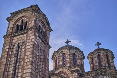 Belgrad 'ın Tasmajdan parkında yer alan Sırp Ortodoks kilisesi St. Mark Kilisesi (Crkva Svetog Marka), 1940 yılında Sırbistan' ın başkenti Belgrad 'daki Sırp-Bizans tarzında inşa edildi.