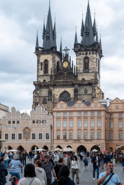 Old Town Square Staromestske namesti, historic square in the Old Town quarter of Prague, the capital of the Czech Republic on 4 July 2024 clipart