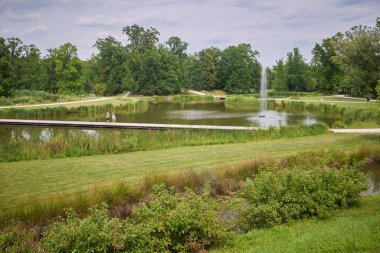 Stromovka Royal Game Reserve, 20 Temmuz 2024 tarihinde Çek Cumhuriyeti 'nin başkenti Prag' ın Bubenec ilçesinde büyük bir park.