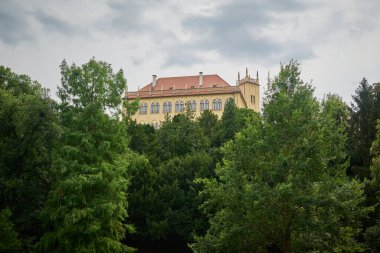 Stromovka Royal Game Reserve, large park in the Bubenec district of Prague, capital of Czech Republic clipart